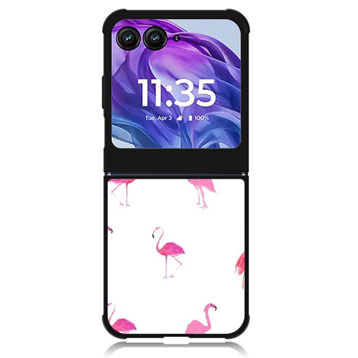 Flamingo VSCO Motorola Moto Razr Plus 2024 , Moto Razr+ 2024 Case OV7077