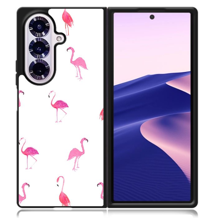 Flamingo VSCO Samsung Galaxy Z Fold 7 Case OV7077