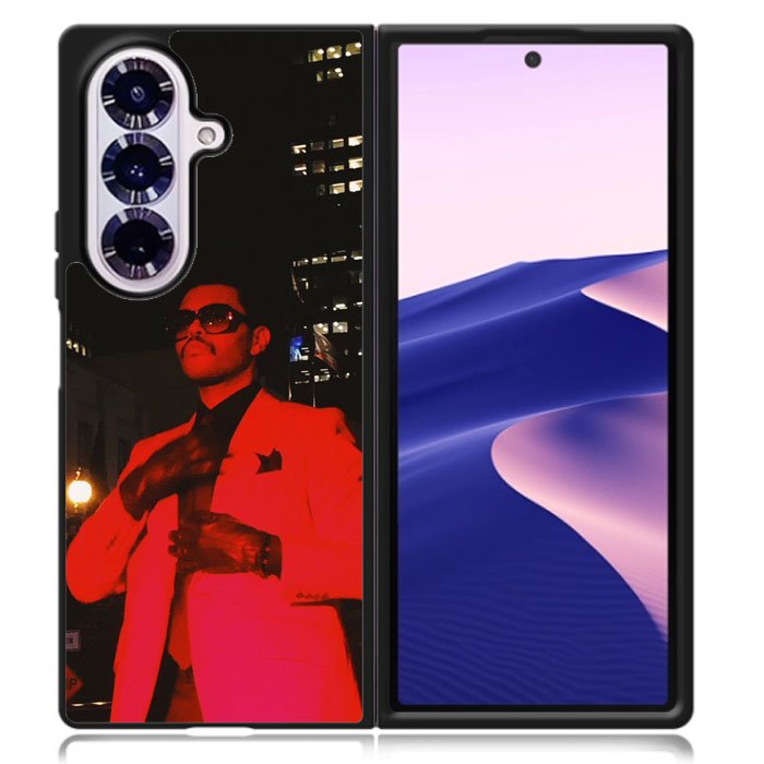 Blinding Lights The Weeknd Samsung Galaxy Z Fold 7 Case OV8520