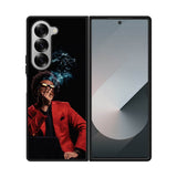 The Weeknd Blinding Lights Cover Samsung Galaxy Z Fold 7 5G Case QC7794