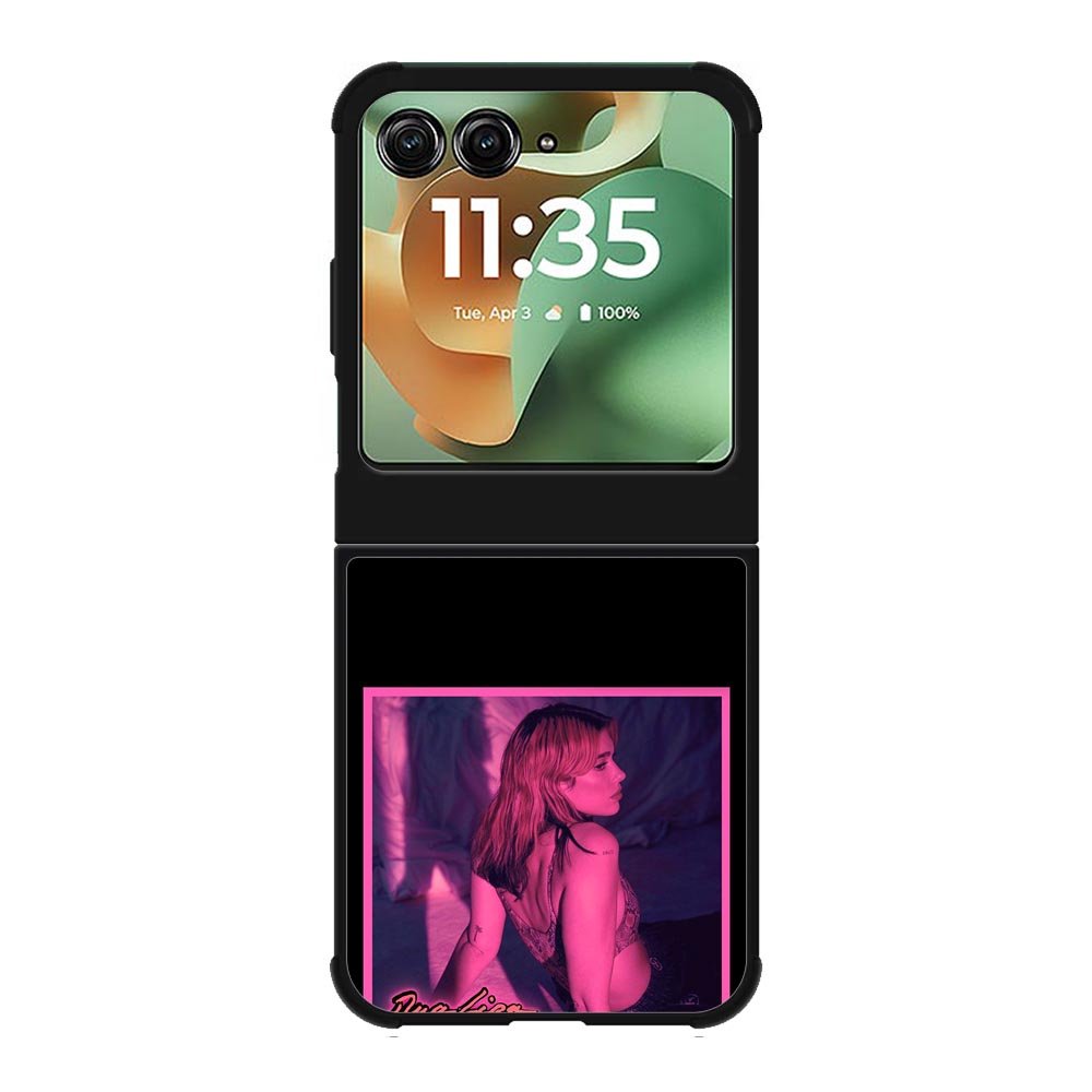 Dua Lipa Pink Poster Motorola Moto RAZR 2025 Case OV8378