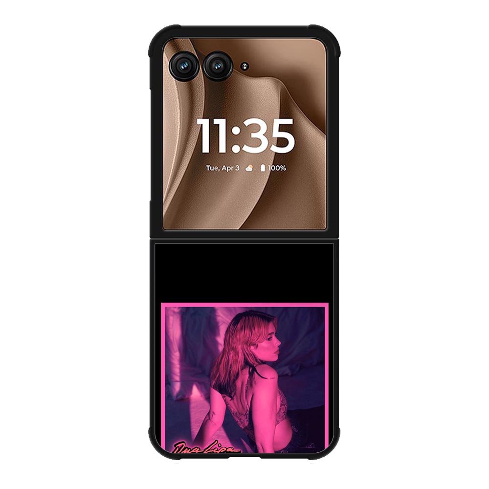 Dua Lipa Pink Poster Motorola Moto RAZR Plus 2025 Case OV8378