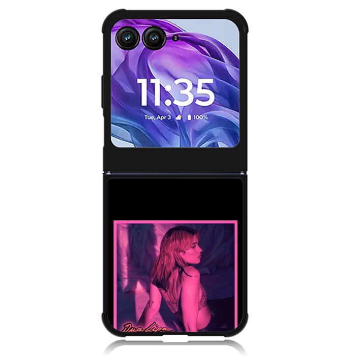 Dua Lipa Pink Poster Motorola Moto Razr Plus 2024 , Moto Razr+ 2024 Case OV8378