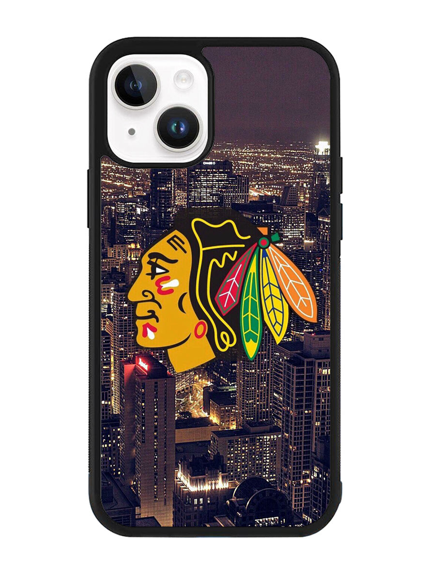 Blackhawks Chicago iPhone 14 Plus Case QC8517