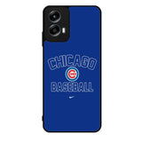 Chicago Cubs Baseball Motorola Moto G Play 2024 Case OV8477