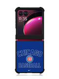 Chicago Cubs Baseball Motorola Moto Razr Plus 2023 , Moto Razr+ 2023 Case OV8477