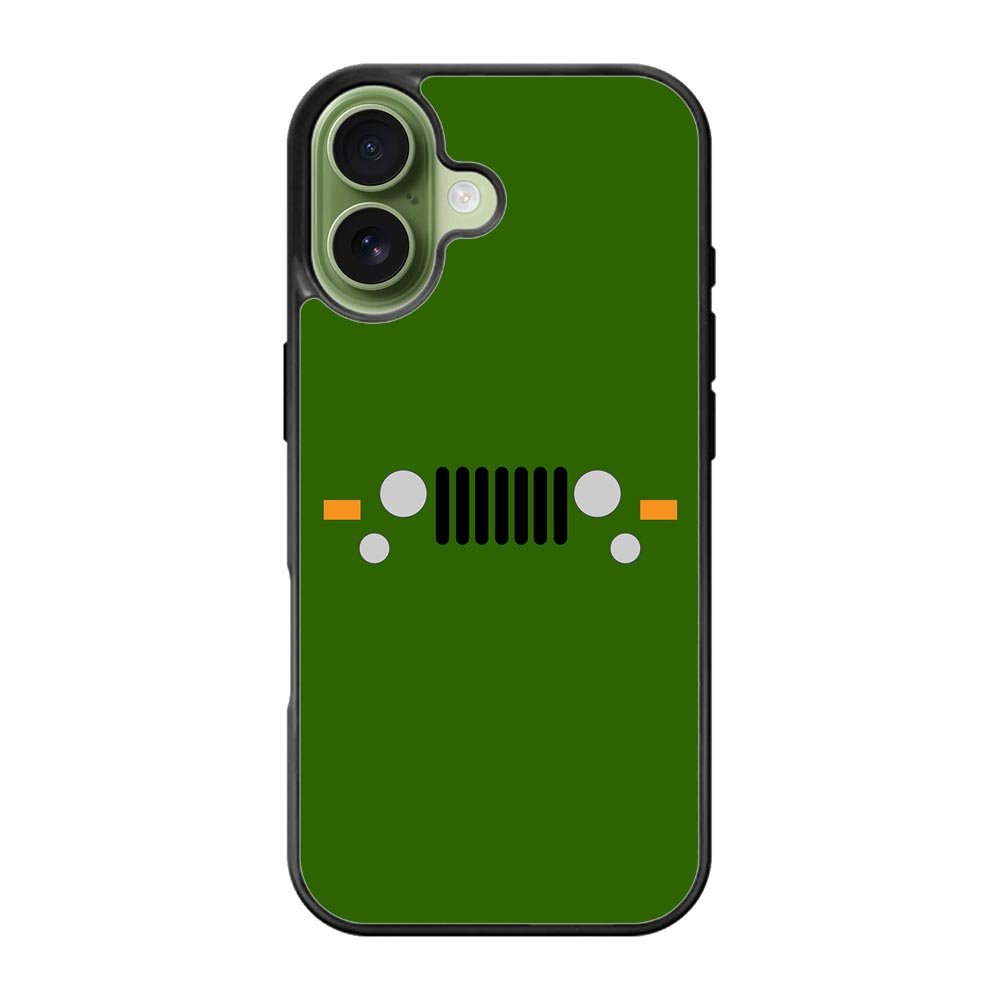Jeep Army Green iPhone 17 Case QC9797