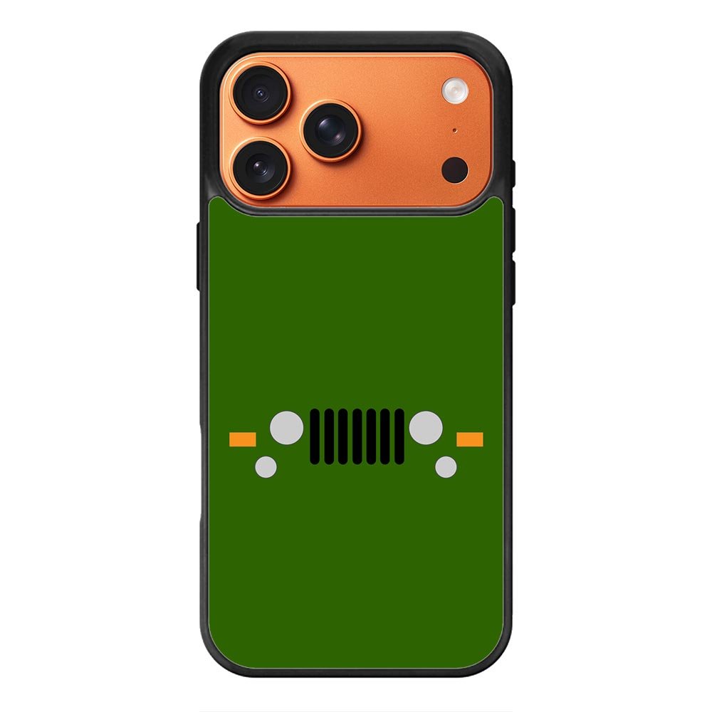 Jeep Army Green iPhone 17 Pro Case QC9797