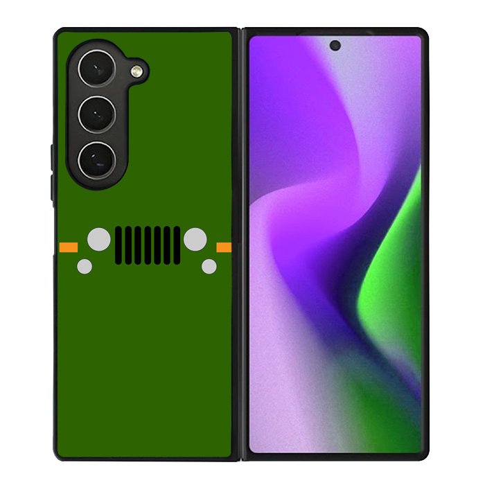 Jeep Army Green Samsung Galaxy Z Fold 6 5G 2024 Case OV9797