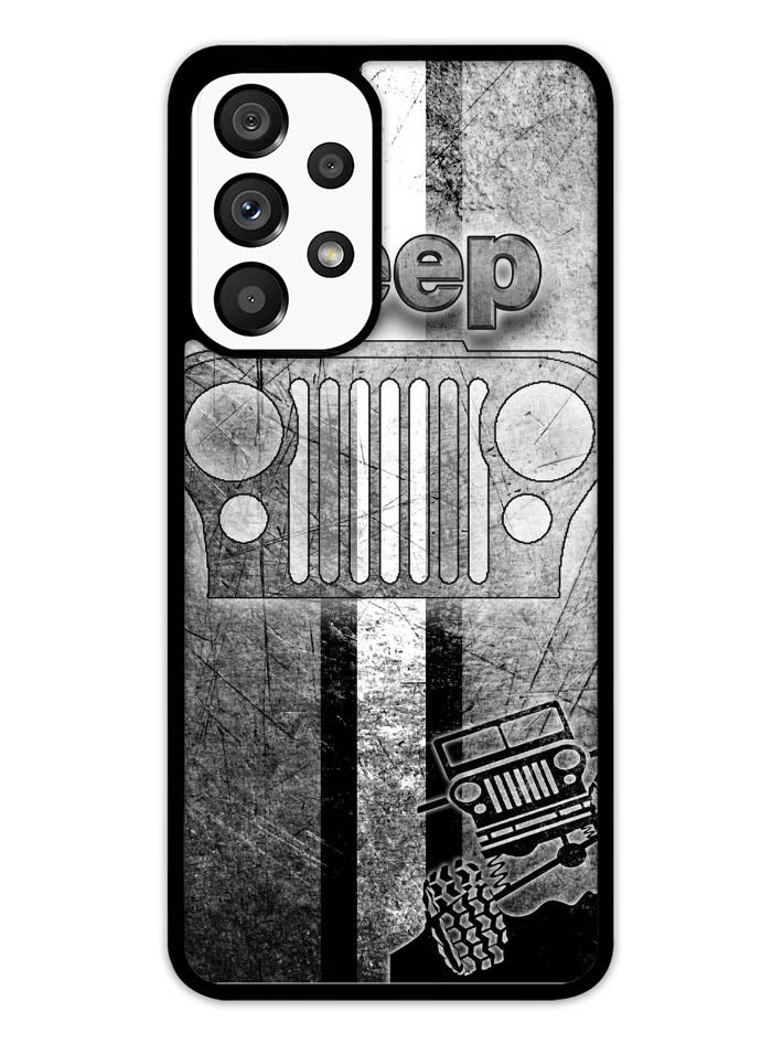 Jeep Grey Samsung Galaxy A53 5G Case