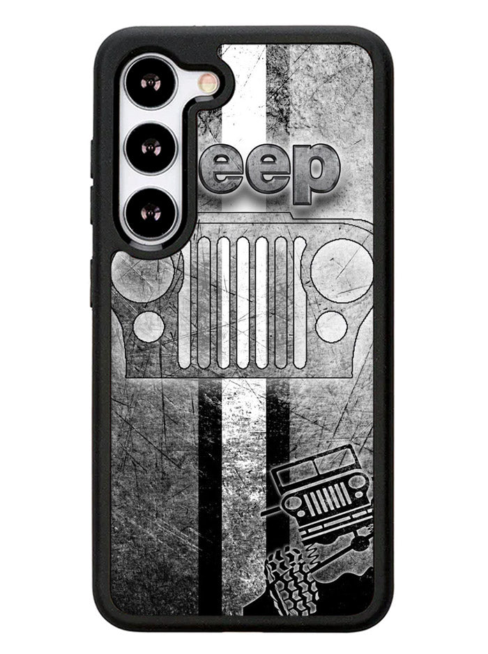 Jeep Grey Samsung Galaxy S23 5G Case