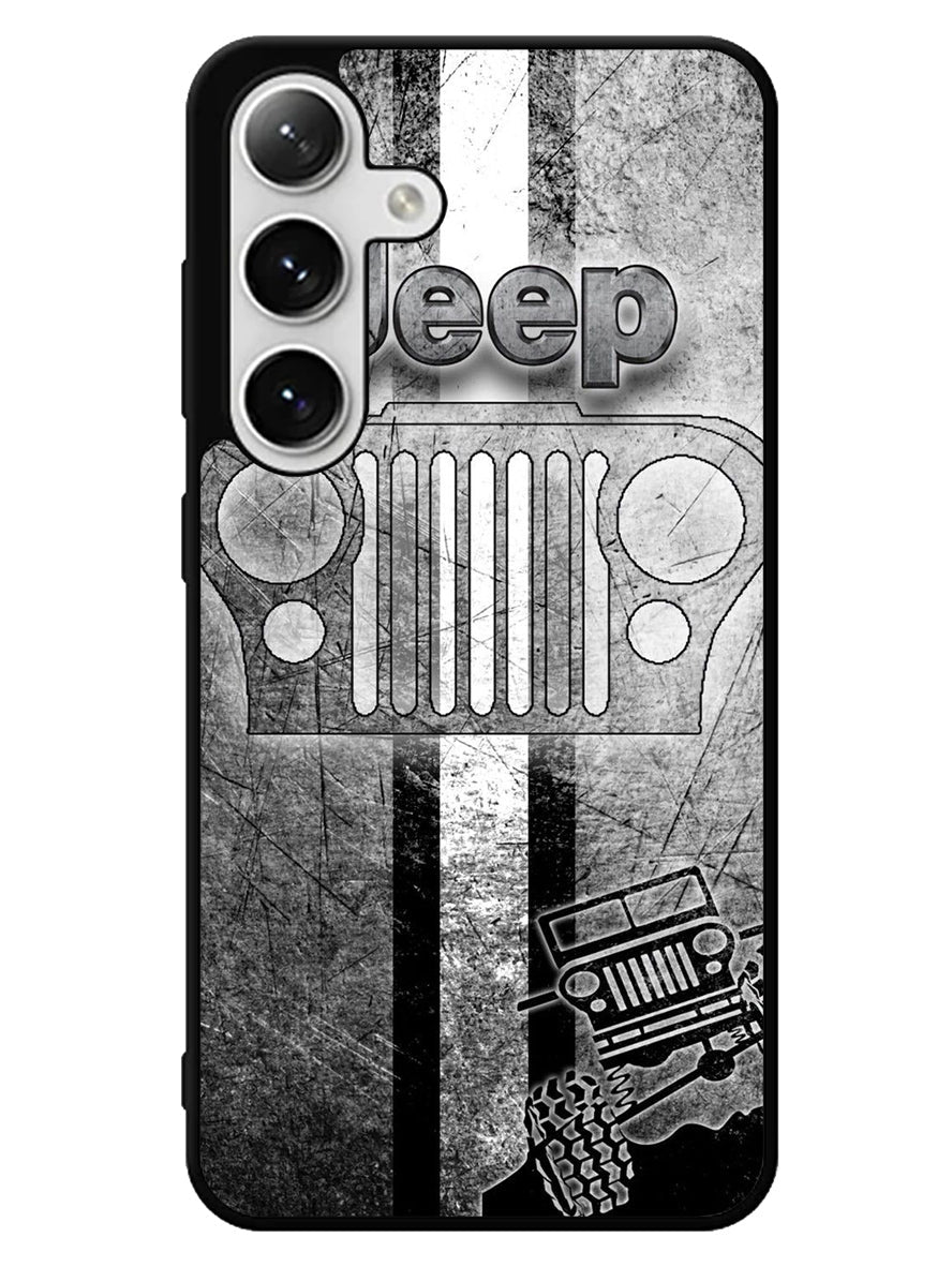Jeep Grey Samsung Galaxy S24 5G Case