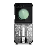 Jeep Grey Samsung Galaxy Z Flip 6 Case