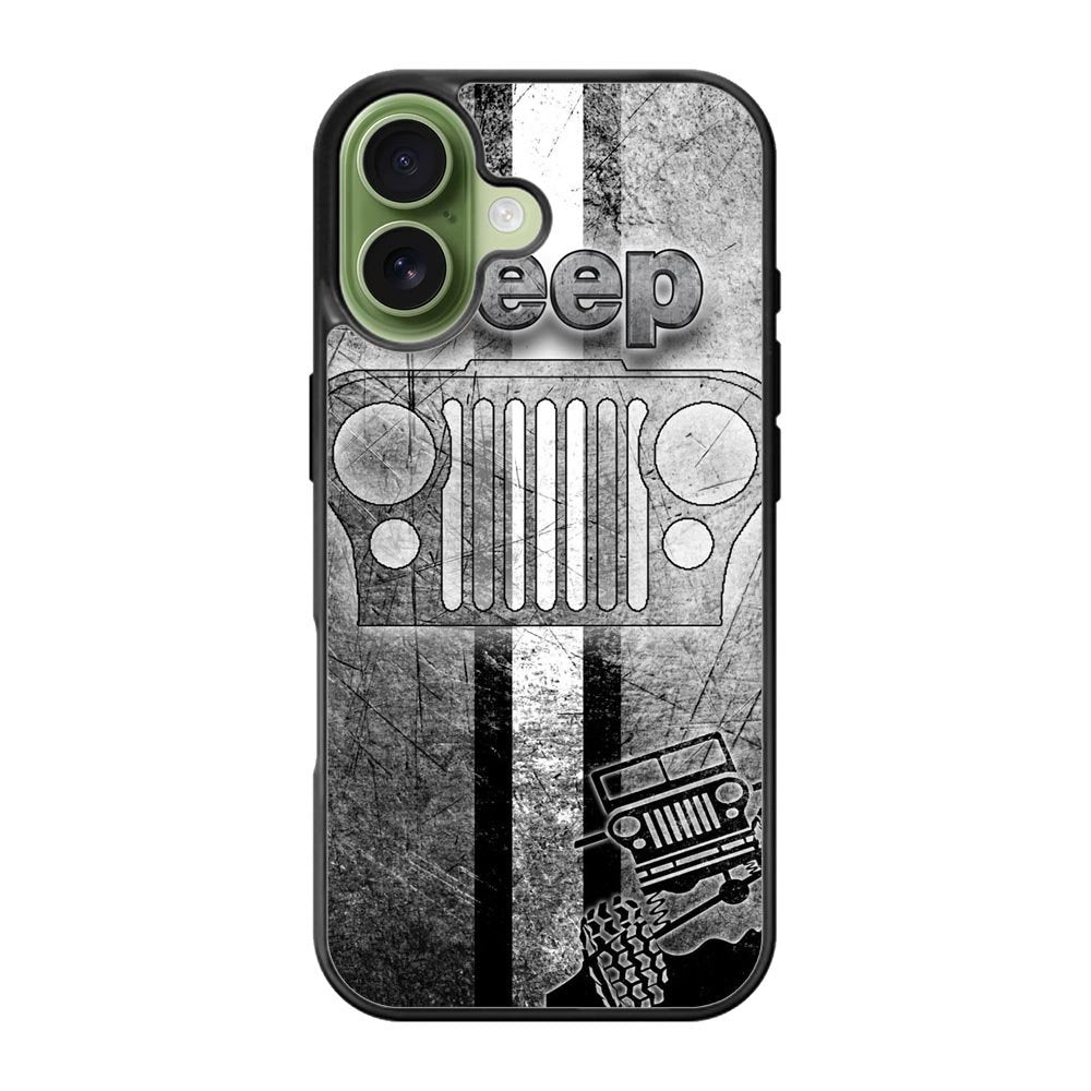 Jeep Grey iPhone 17 Case