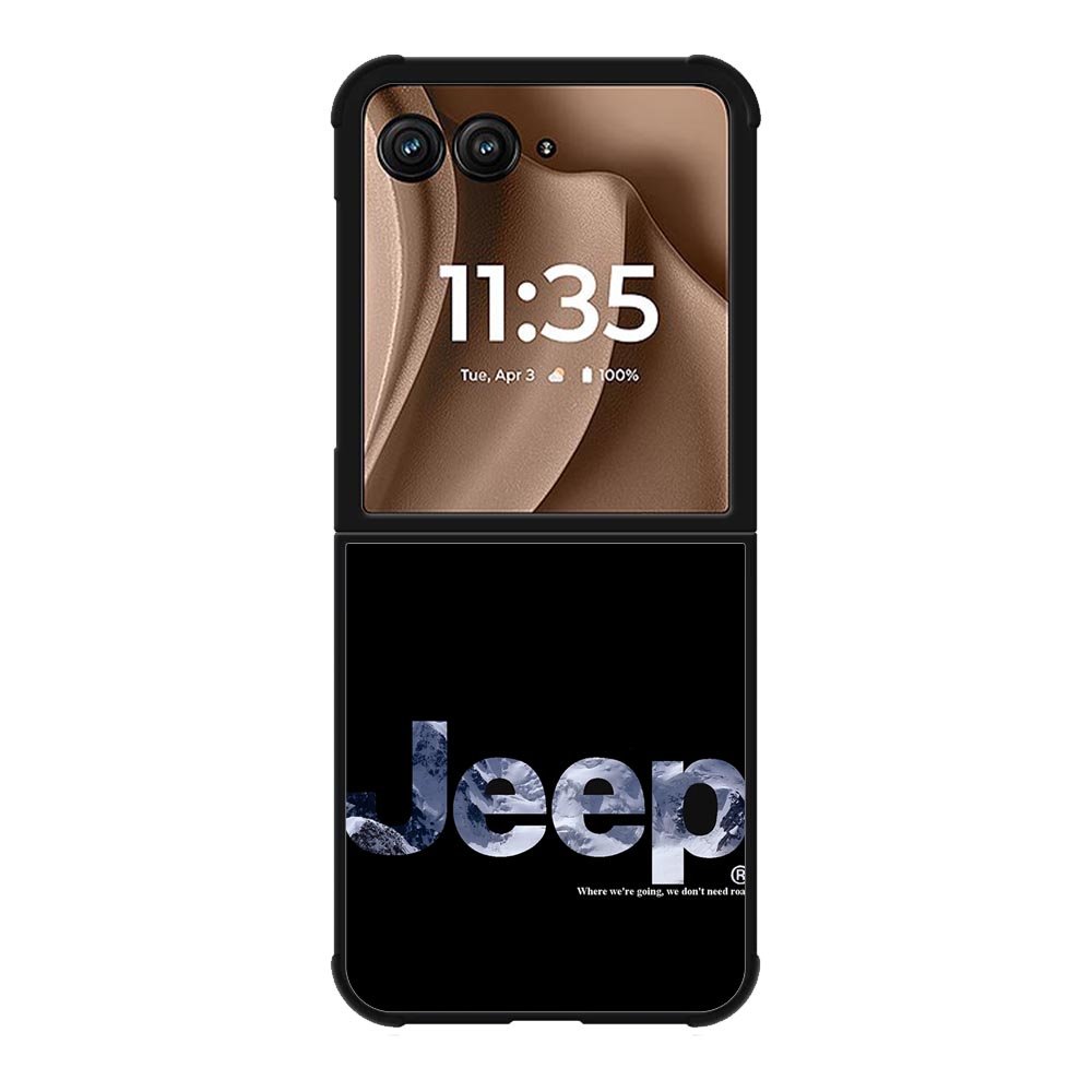 Jeep Logo Everest Safari Motorola Moto RAZR Plus 2025 Case OV9799