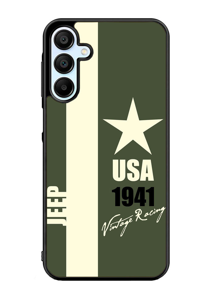 Jeep Vintage Racing USA 1941 Samsung Galaxy A35 5G Case OV9800