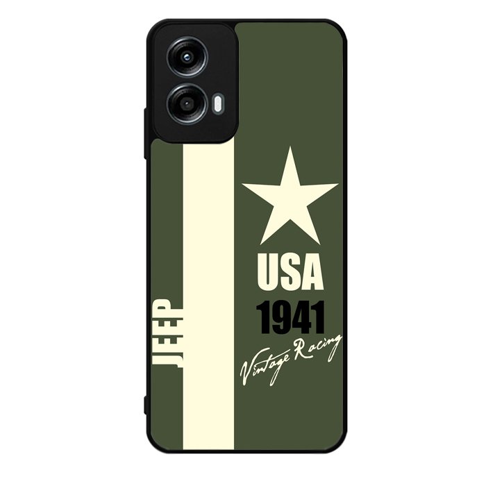 Jeep Vintage Racing USA 1941 Motorola Moto G Play 2024 Case OV9800