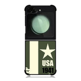 Jeep Vintage Racing USA 1941 Samsung Galaxy Z Flip 6 5G 2024 Case OV9800