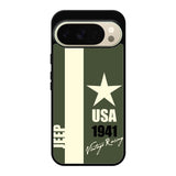 Jeep Vintage Racing USA 1941 Google Pixel 10 Pro XL Case QC9800