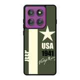 Jeep Vintage Racing USA 1941 Motorola Moto Edge 60 Pro Case QC9800