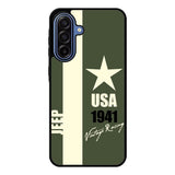 Jeep Vintage Racing USA 1941 Samsung Galaxy A17 Case QC9800