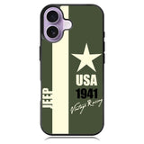 Jeep Vintage Racing USA 1941 iPhone 17 Case OV9800
