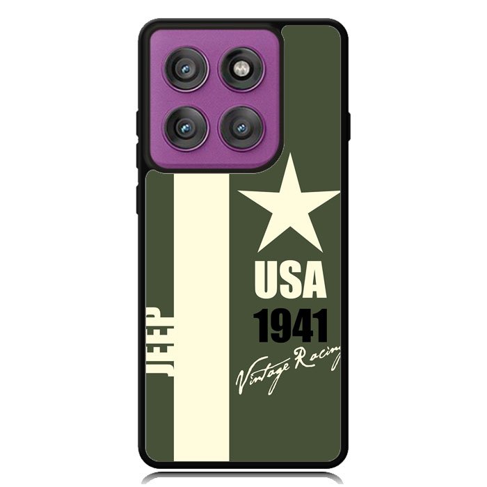 Jeep Vintage Racing USA 1941 Motorola Moto Edge 2025 | Moto Edge 60 Fusion | Moto Edge 60 Pro Case OV9800