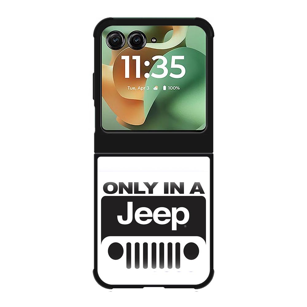 Only In a Jeep Motorola Moto RAZR 2025 Case OV9802