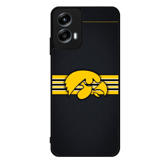 Iowa Hawkeyes Logo Motorola Moto G Play 2024 Case OV9796
