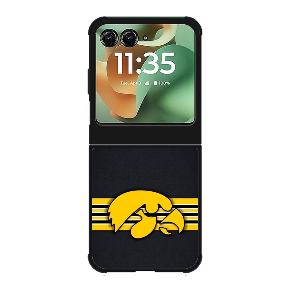Iowa Hawkeyes Logo Motorola Moto RAZR 2025 Case OV9796