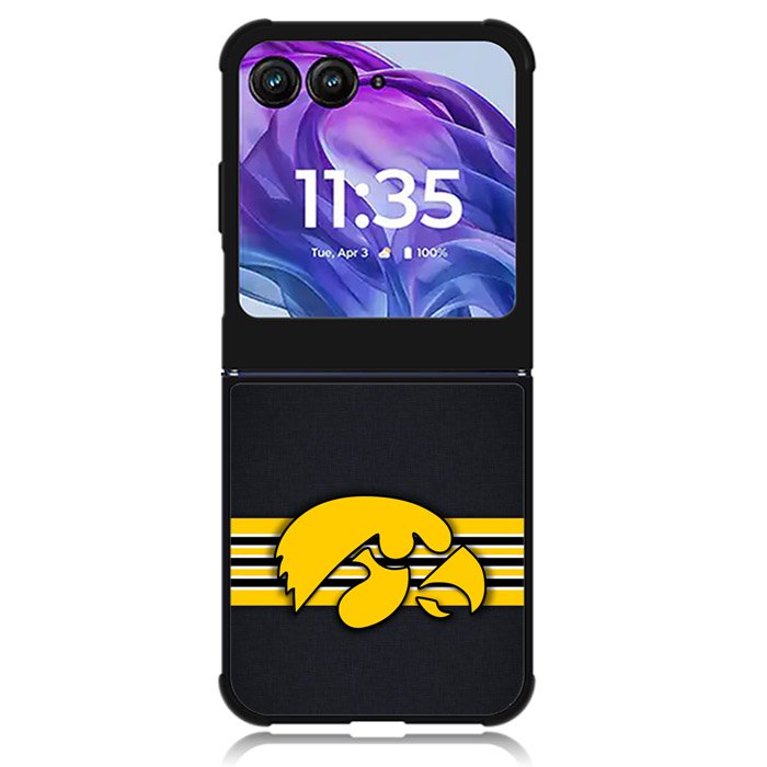 Iowa Hawkeyes Logo Motorola Moto Razr Plus 2024 , Moto Razr+ 2024 Case OV9796