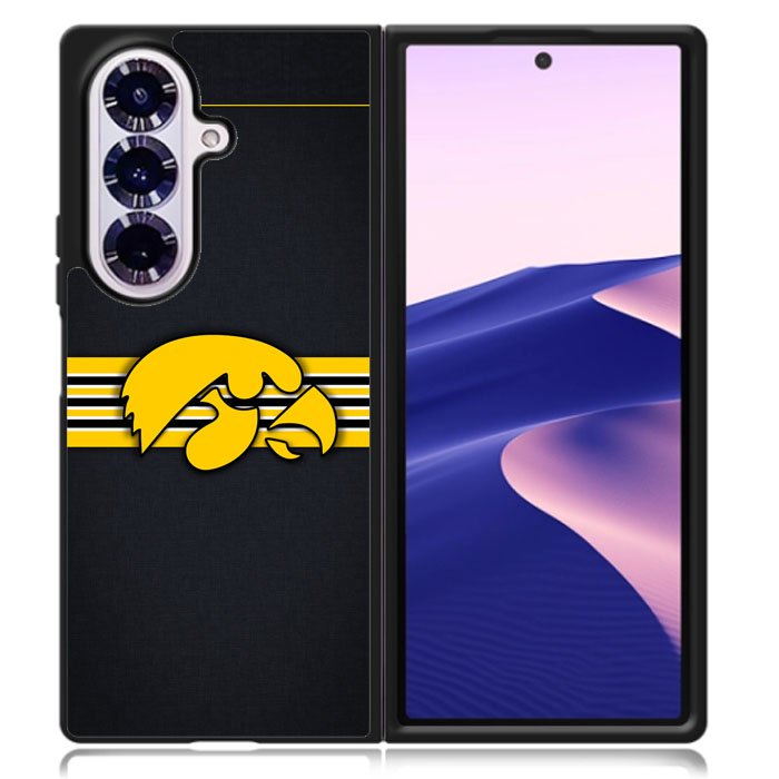 Iowa Hawkeyes Logo Samsung Galaxy Z Fold 7 Case OV9796