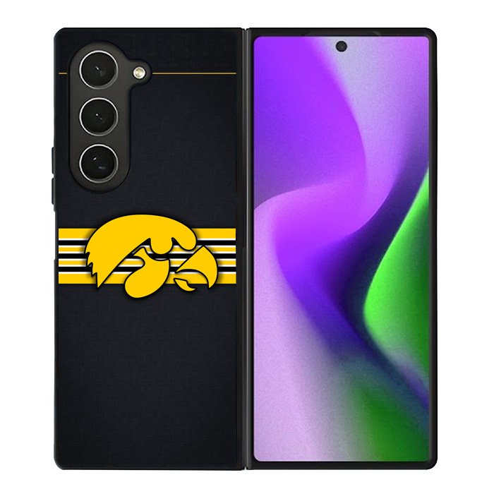 Iowa Hawkeyes Logo Samsung Galaxy Z Fold 6 5G 2024 Case OV9796