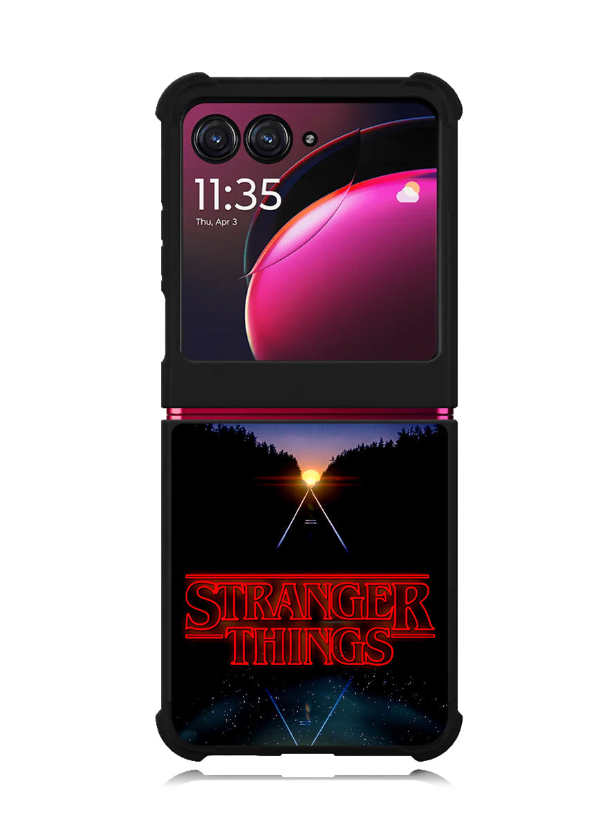 Stranger Things Sunset Motorola Moto Razr Plus 2023 , Moto Razr+ 2023 Case OV9830
