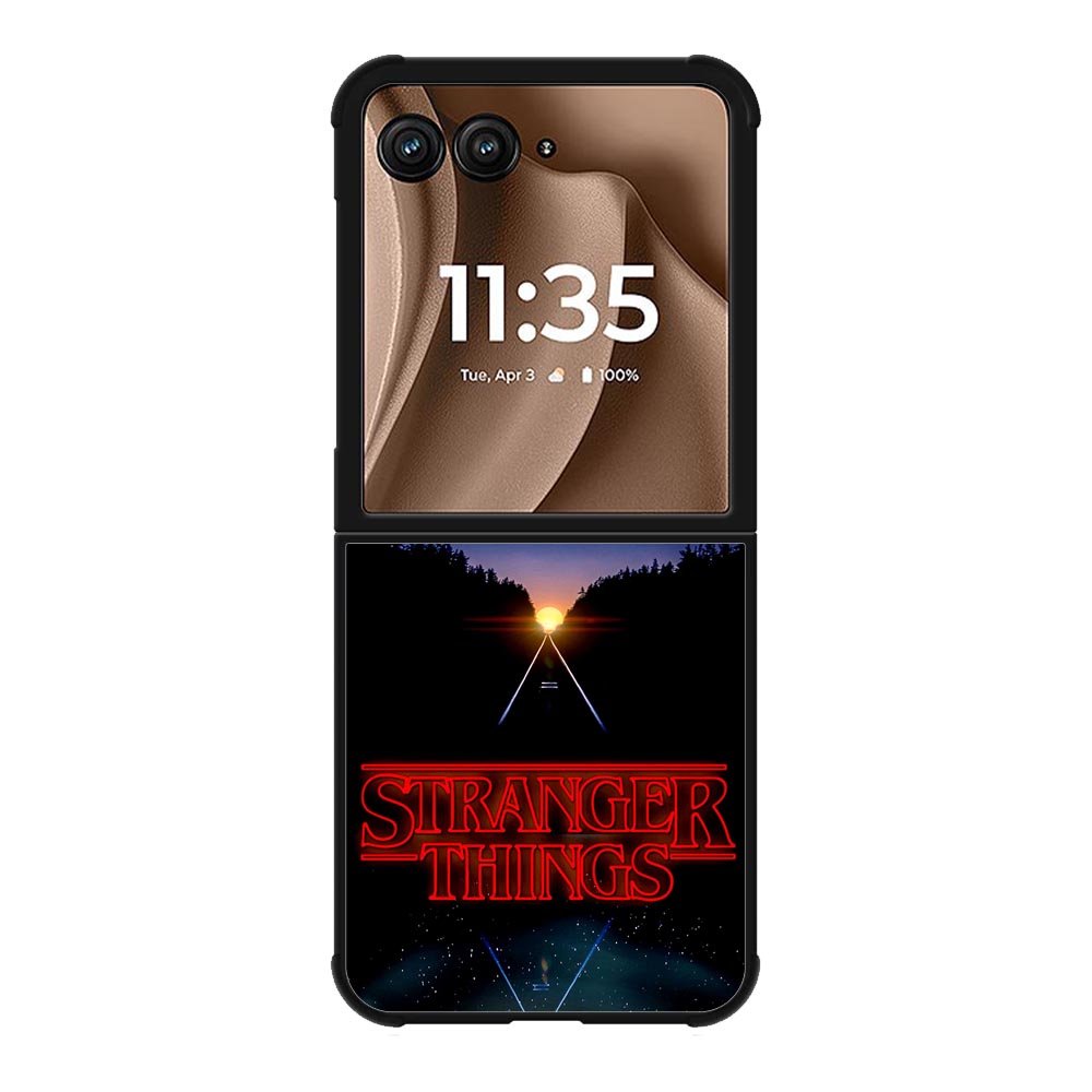 Stranger Things Sunset Motorola Moto RAZR Plus 2025 Case OV9830