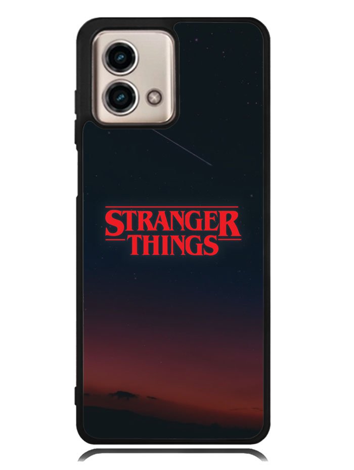Stranger Things Logo in The Sky Motorola Moto G Stylus 5G 2023 Case OV9824
