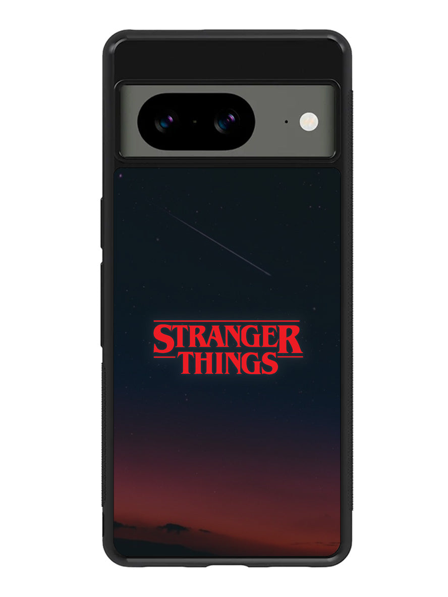 Stranger Things Logo in The Sky Google Pixel 8 Case QC9824