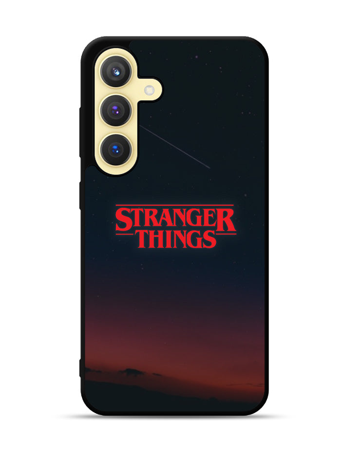 Stranger Things Logo in The Sky Samsung Galaxy S25 Plus 5G , Samsung Galaxy S25+ 5G Case OV9824
