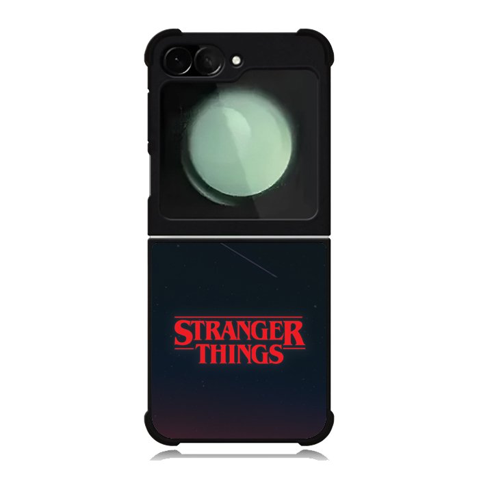 Stranger Things Logo in The Sky Samsung Galaxy Z Flip 6 5G 2024 Case OV9824