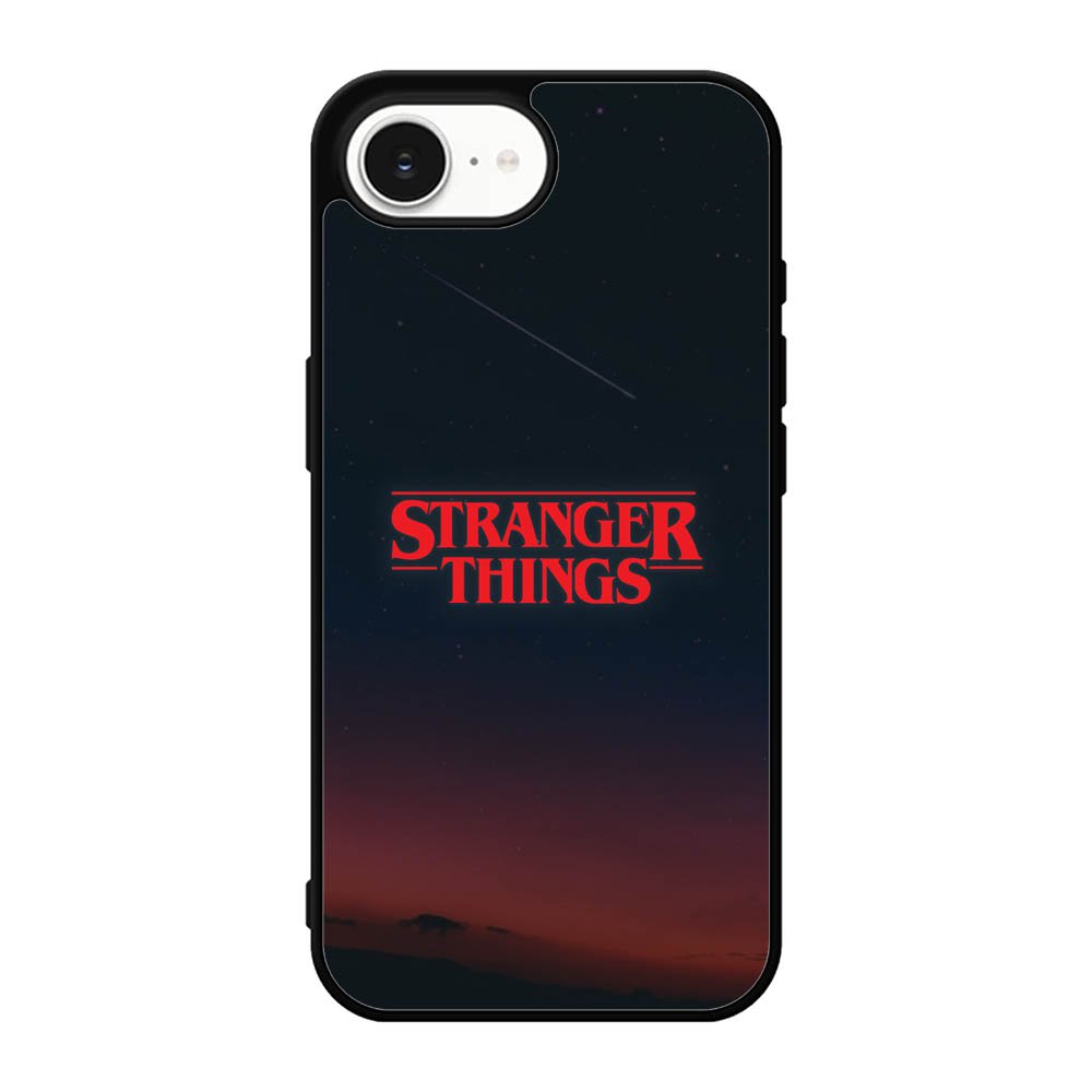 Stranger Things Logo in The Sky iPhone 17e Case OV9824