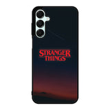 Stranger Things Logo in The Sky Samsung Galaxy A16 Case OV9824