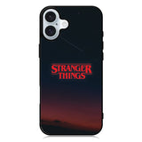 Stranger Things Logo in The Sky iPhone 16 Plus Case QC9824