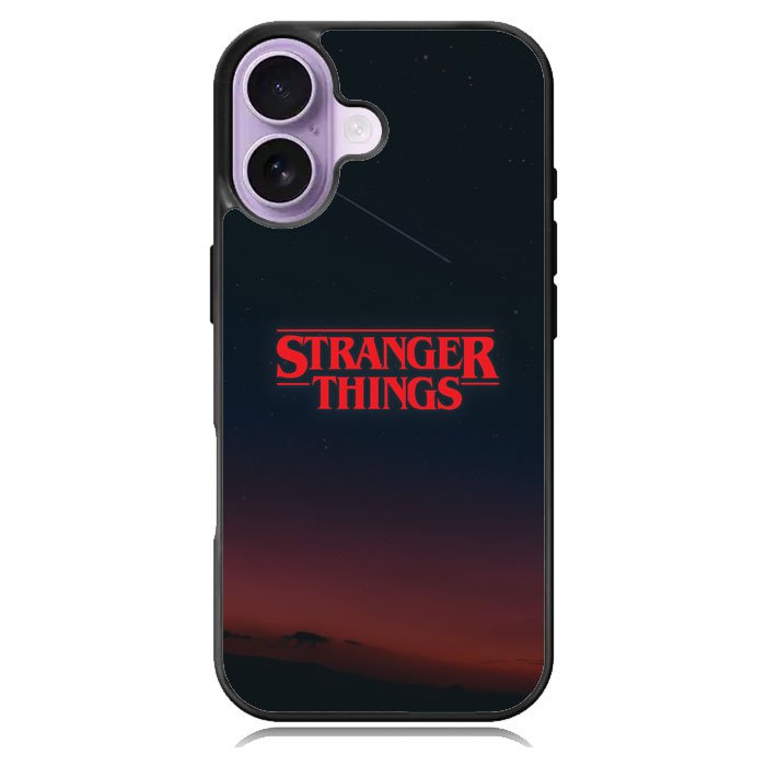 Stranger Things Logo in The Sky iPhone 17 Case OV9824