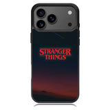 Stranger Things Logo in The Sky iPhone 17 Pro Case RC9824
