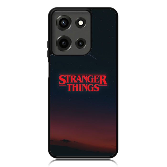 Stranger Things Logo in The Sky Motorola Moto G 5G 2025 Case OV9824