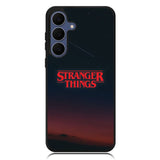 Stranger Things Logo in The Sky Samsung Galaxy S25 FE Case OV9824
