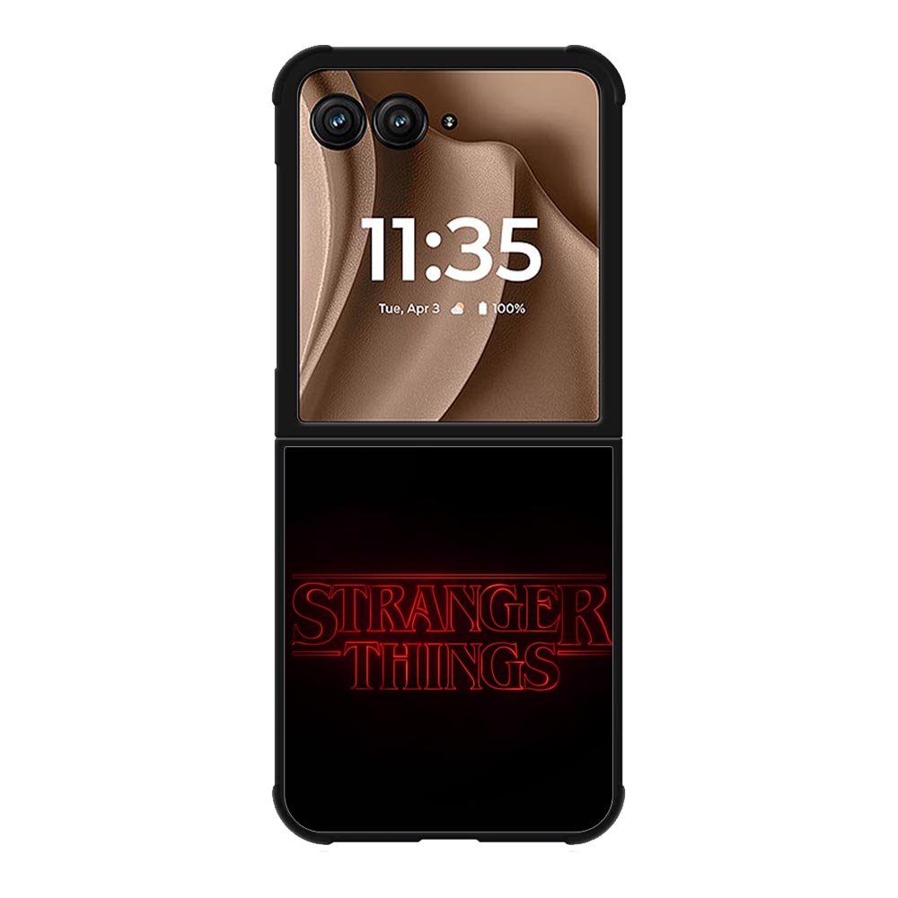 Stranger Things Logo Motorola Moto RAZR Plus 2025 Case OV9825