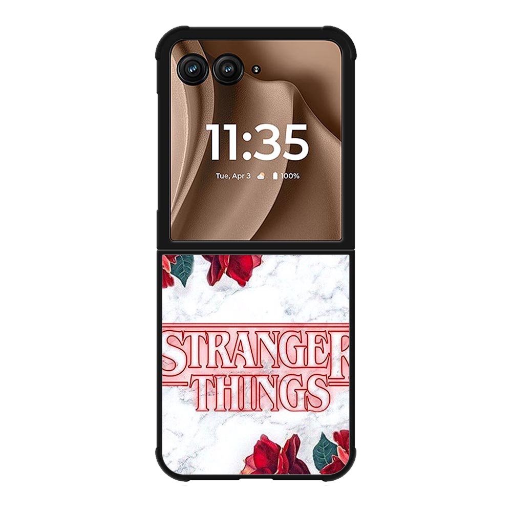 Stranger Things Rose Logo Motorola Moto RAZR Plus 2025 Case OV9828