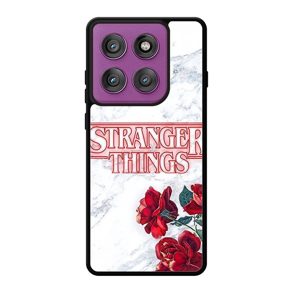 Stranger Things Rose Logo Motorola Moto Edge 60 Pro Case OV9828