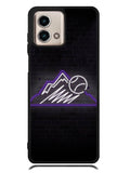 Colorado Rockies Neon Logo Motorola Moto G Stylus 5G 2023 Case OV9811